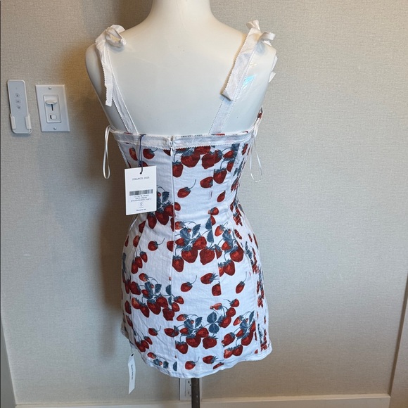 Reformation Dion Dress Ivory - Size 2 - Picture 6 of 6